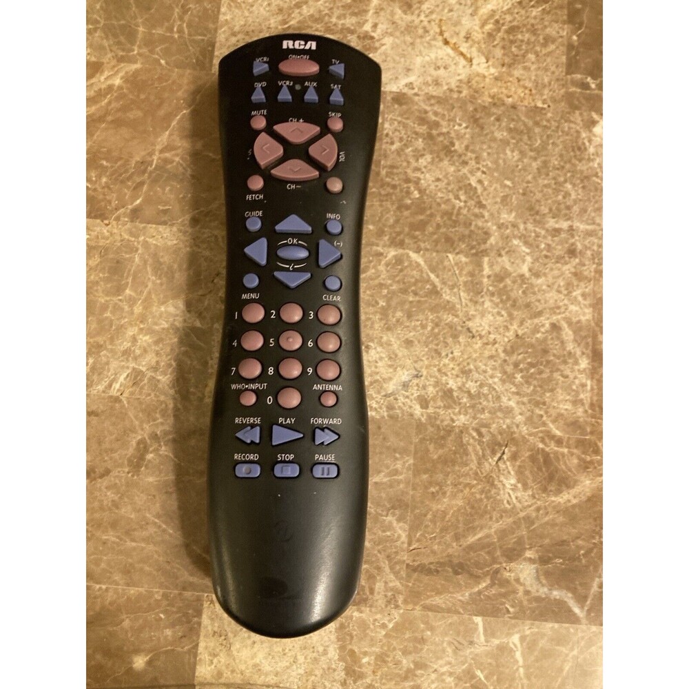 RCA Universal Remote Control - Tested And Working CRK76SH3 OEM TV VCR DVD AUX